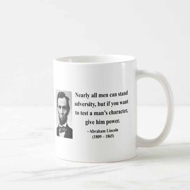Abraham Lincoln Quote 6b Coffee Mug (Right)