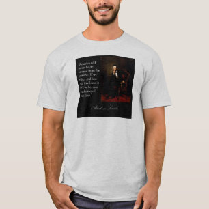 Abraham Lincoln Quote & Portrait T-Shirt