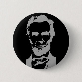 Abraham Lincoln silhouette 6 Cm Round Badge