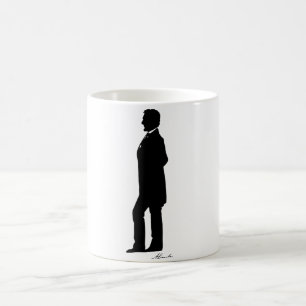 Abraham Lincoln Silhouette Coffee Mug