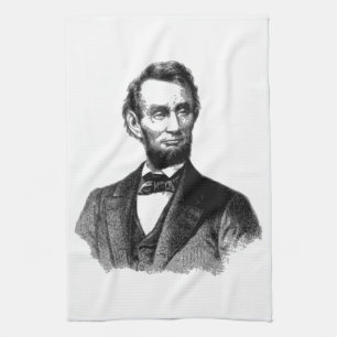 Abraham Lincoln Tea Towel