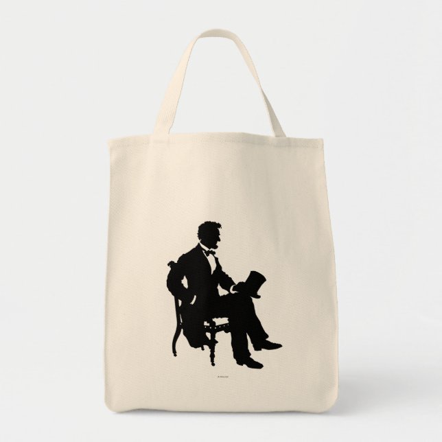 Abraham Lincoln Tote Bag (Front)