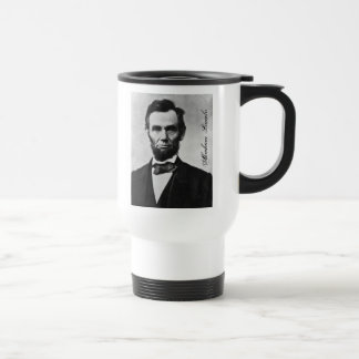 ABRAHAM LINCOLN TRAVEL MUG