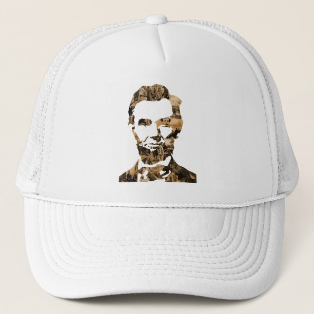 Abraham Lincoln Trucker Hat (Front)