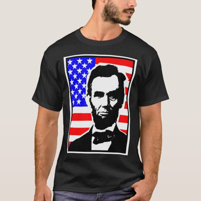 ABRAHAM LINCOLN-UNION   T-Shirt (Front)