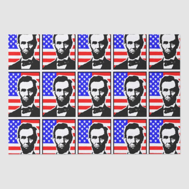 ABRAHAM LINCOLN-UNION    TISSUE PAPER (Front)