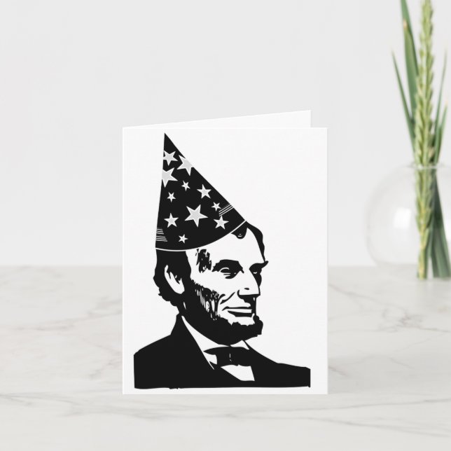 Abraham Lincoln's Birthday Card (Front)