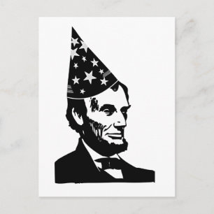 Abraham Lincoln's Birthday Postcard