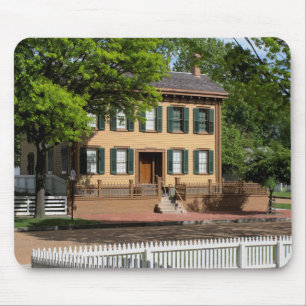 Abraham Lincoln's Home Mouse Mat