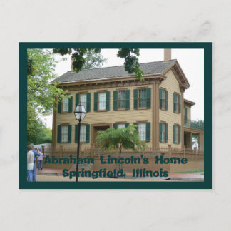 Abraham Lincoln's HomeSpringfi... Postcard