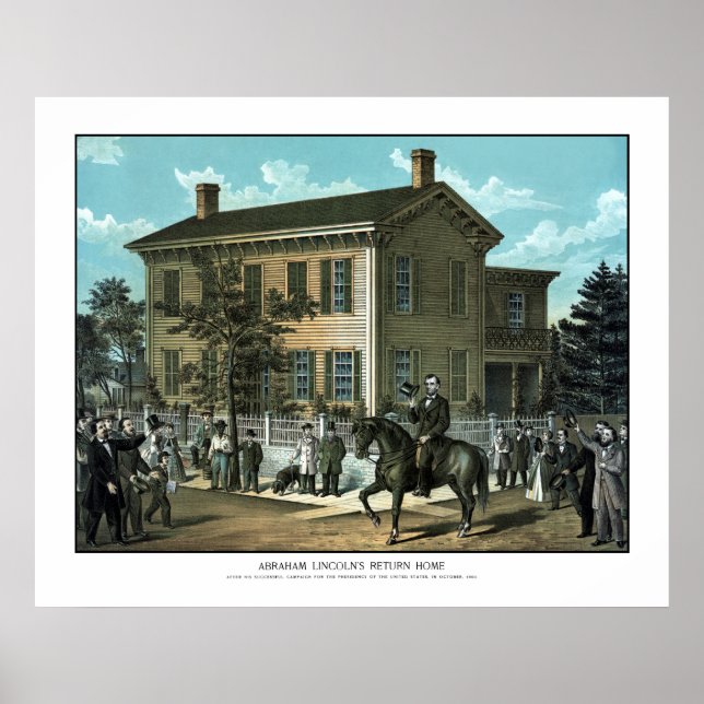 Abraham Lincoln's Return Home Poster (Front)