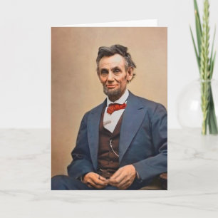Abraham Lincolon Card