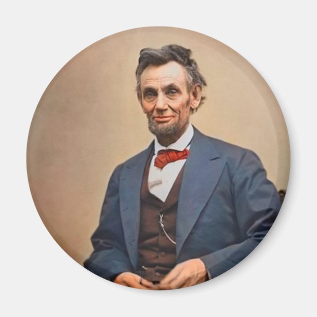 Abraham Lincolon Magnet (Front)