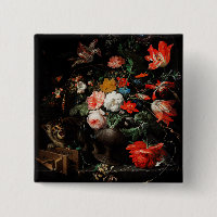 Abraham Mignon The Overturned Bouquet. Floral
