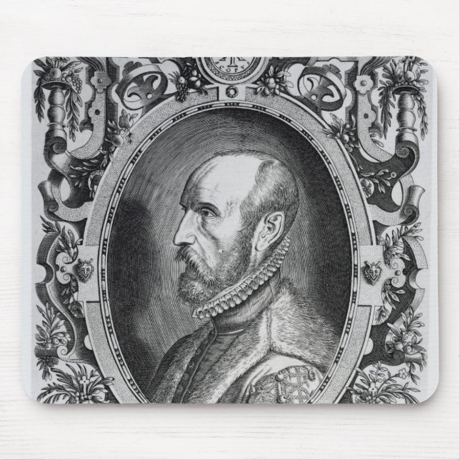 Abraham Ortelius Mouse Mat (Front)