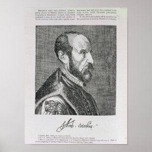 Abraham Ortelius Poster