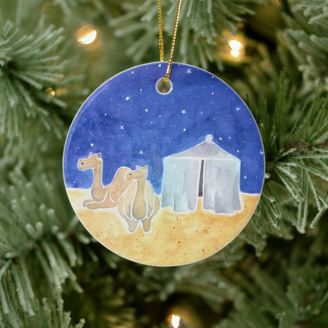 Abraham’s Promise — Jesse Tree Keepsake Ornament (Tree)
