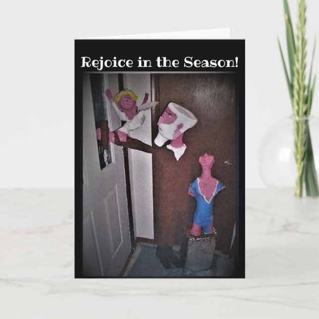 “Abraham’s Sacrifice” Easter Card (Front)