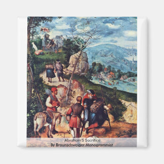 Abraham'S Sacrifice By Braunschweiger Monogrammist Magnet