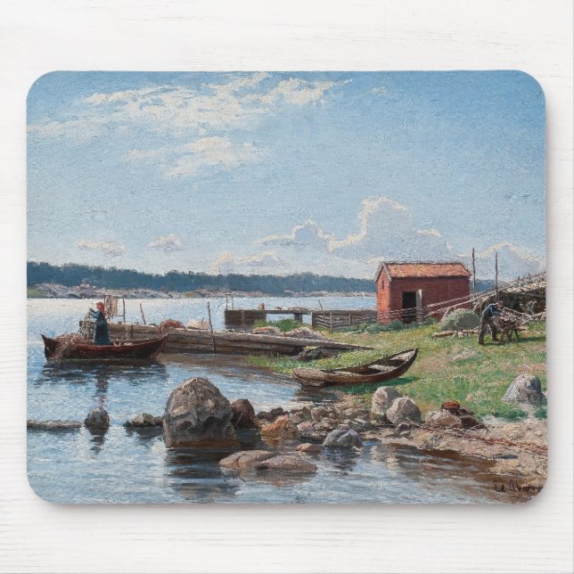 Abrahamsson’s ”Motif from Jutholmen” mousepad (Front)