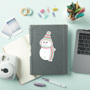 Abrosexual (Abro) Pride Snowman Snowperson Flag