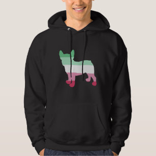 Abrosexual French Bulldog Abrosexuality Frenchie Hoodie