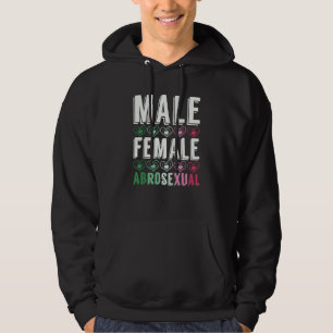 Abrosexuality Flag Queer Pride Lgbt Male Female Ab Hoodie