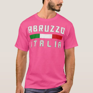 Abruzzo Italia Italy Typography Design T-Shirt