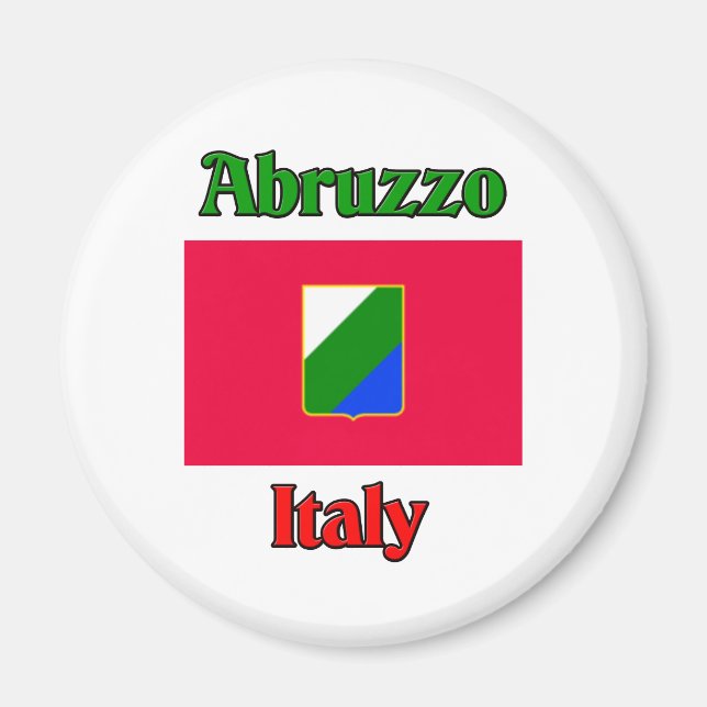 Abruzzo Italy Magnet (Front)