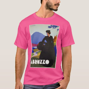 Abruzzo Italy Restored Vintage Italian Travel T-Shirt