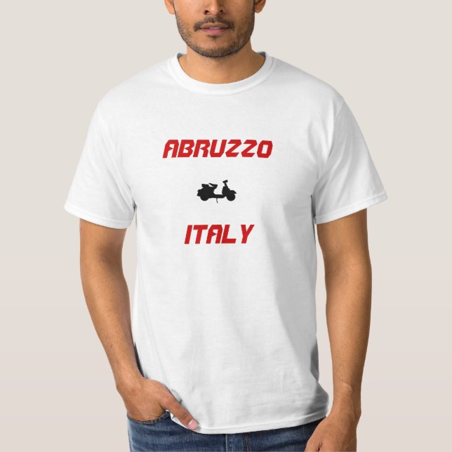 Abruzzo, Italy Scooter T-Shirt (Front)