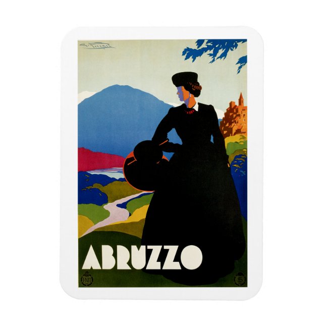 Abruzzo Magnet (Vertical)