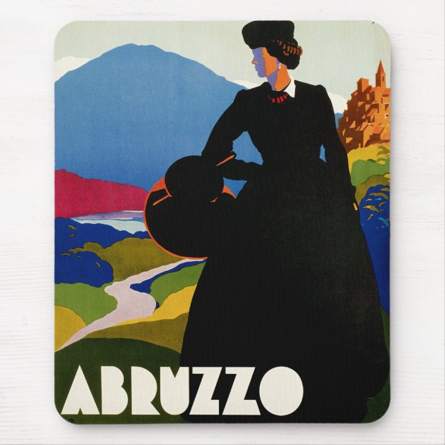Abruzzo Mouse Mat (Front)