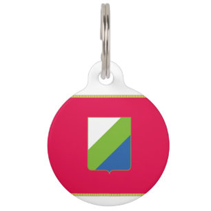 Abruzzo (Region of Italy) flag Pet Tag