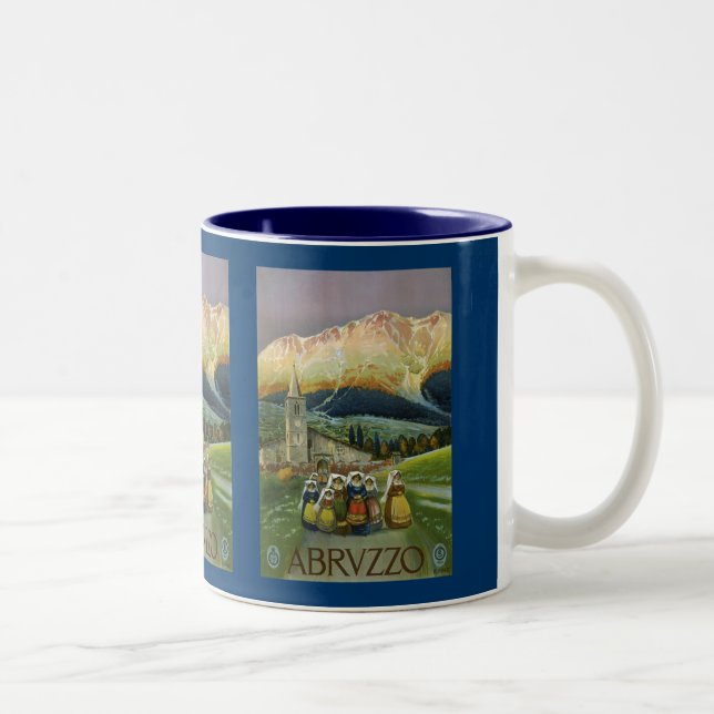 Abruzzo Two-Tone Coffee Mug (Right)