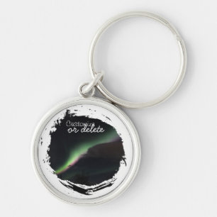 ABS Aurora Borealis Streamer Key Ring