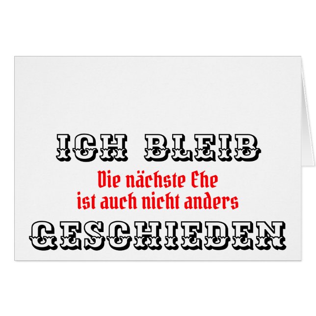 Absage an die Männerwelt (Front Horizontal)