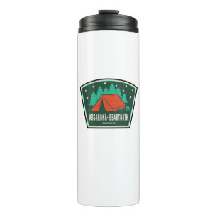 Absaroka - Beartooth Wilderness Montana Camping Thermal Tumbler