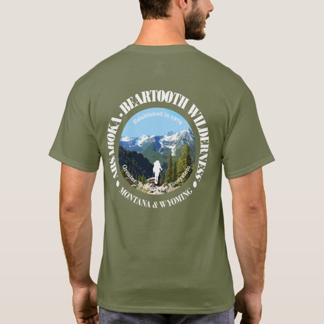 Absaroka-Beartooth Wilderness T-Shirt (Back)