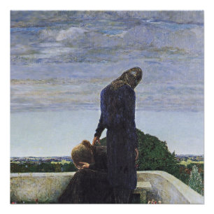 “Abschied” (Farewell) by Heinrich Vogeler Poster