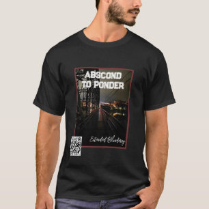 Abscond To Ponder 'Street' QR T-Shirt
