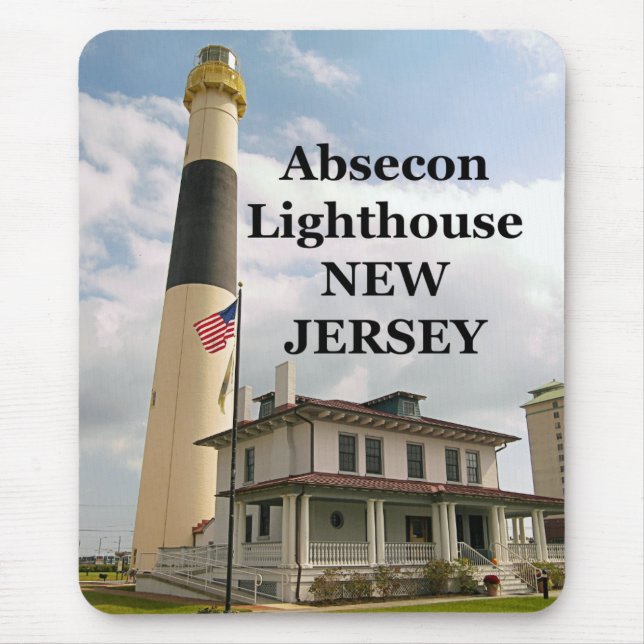 Absecon Lighthouse, New Jersey Mousepad (Front)