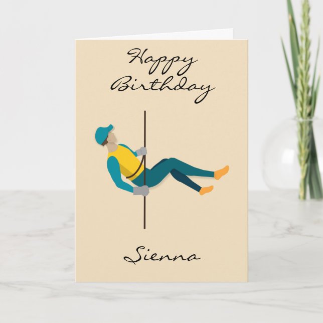 Abseiling Card (Front)