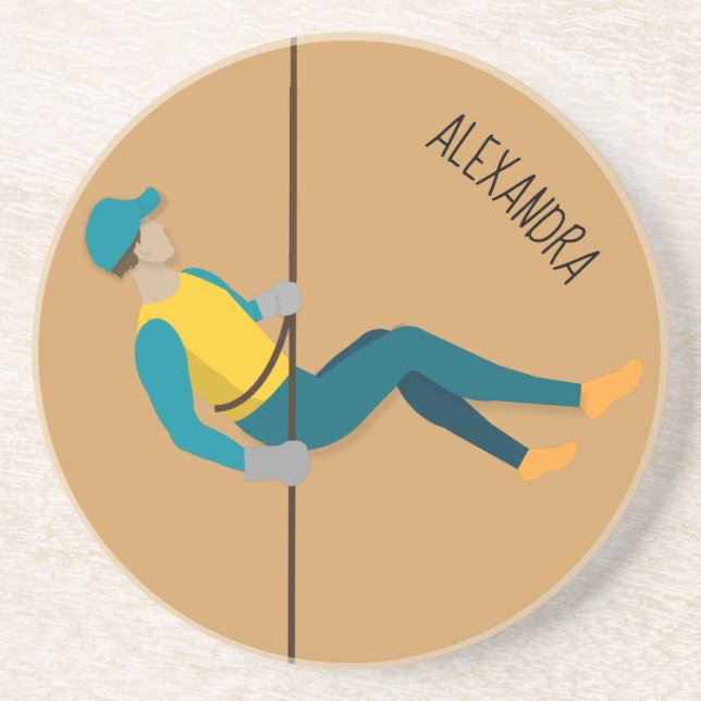 Abseiling Coaster (Front)