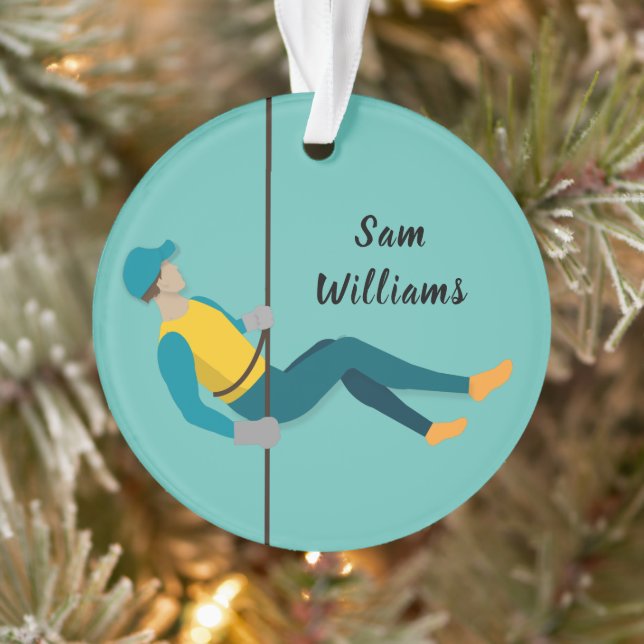 Abseiling Ornament (Tree)