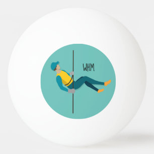 Abseiling Ping Pong Ball