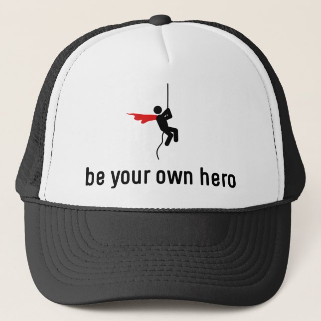 Abseiling Trucker Hat (Front)