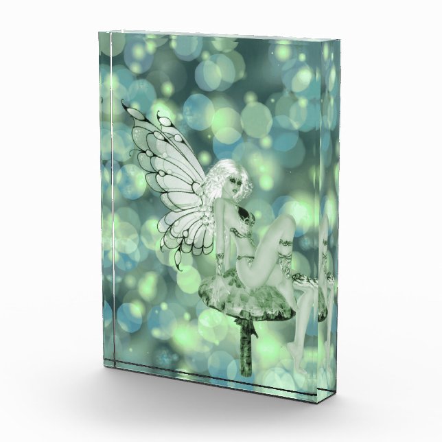 Absinthe Art Signature Green Fairy 2B Photo Block (Right)