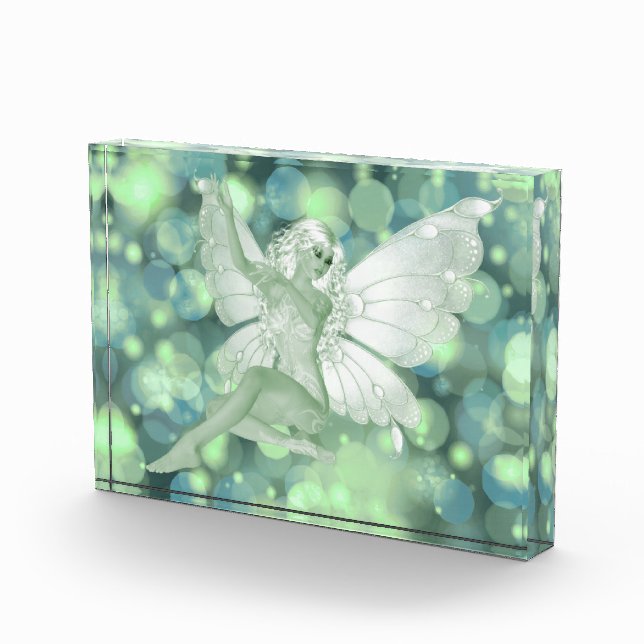Absinthe Art Signature Green Fairy 4 Photo Block (Right)