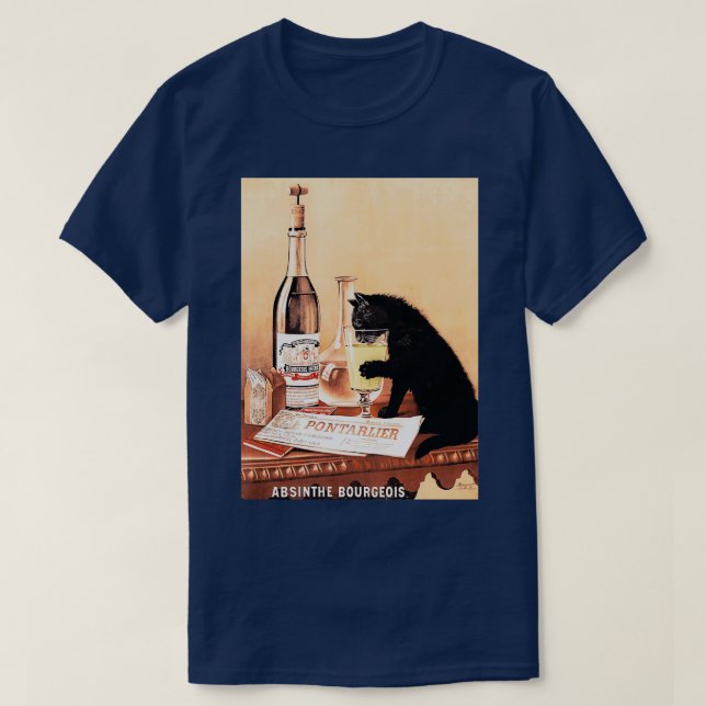Absinthe Bourgeois T-Shirt (Design Front)